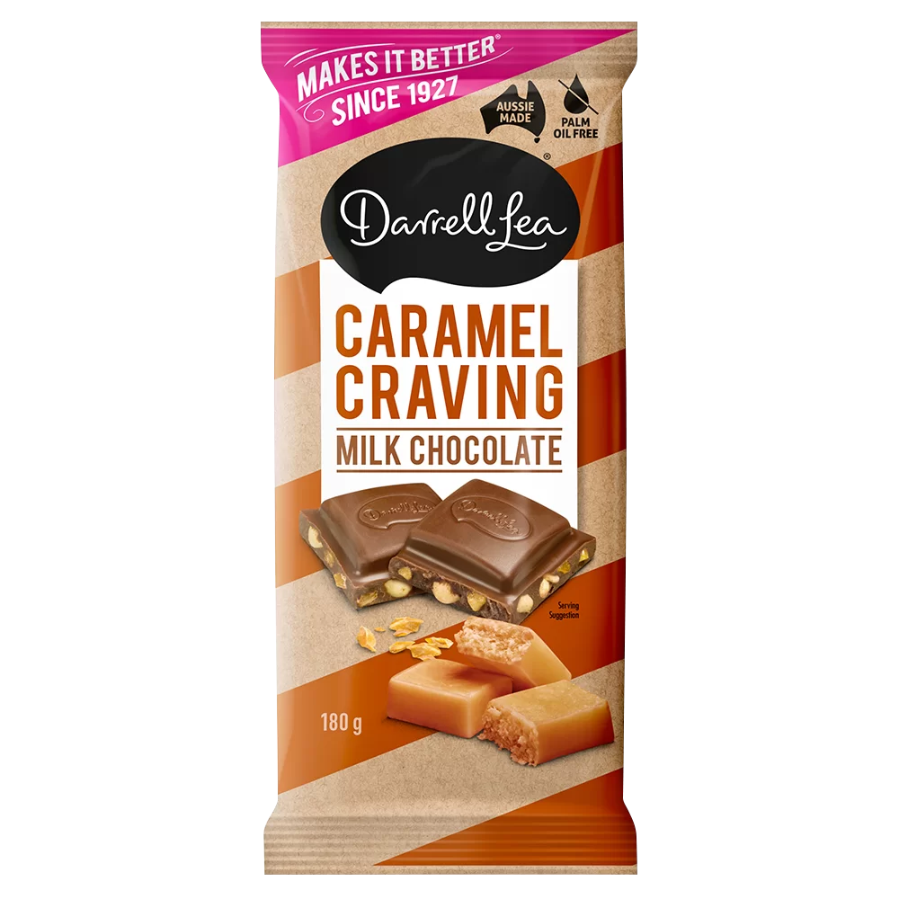 Milk Chocolate Caramel Craving Block 180g
