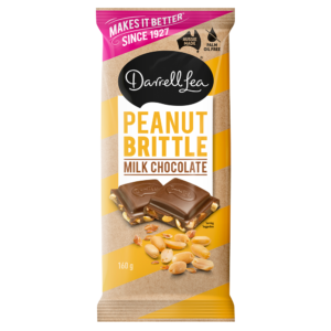 Milk Chocolate Peanut Brittle Block 160g