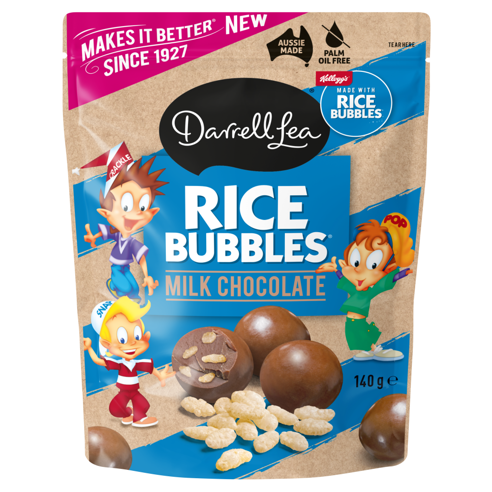 Milk Chocolate Rice Bubbles Balls 140g